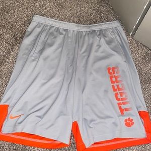 Nike Mens Clemson athletic shorts